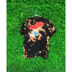 Vintage Acid Wash Smurfs T-shirt - Adult Mens Large - N132